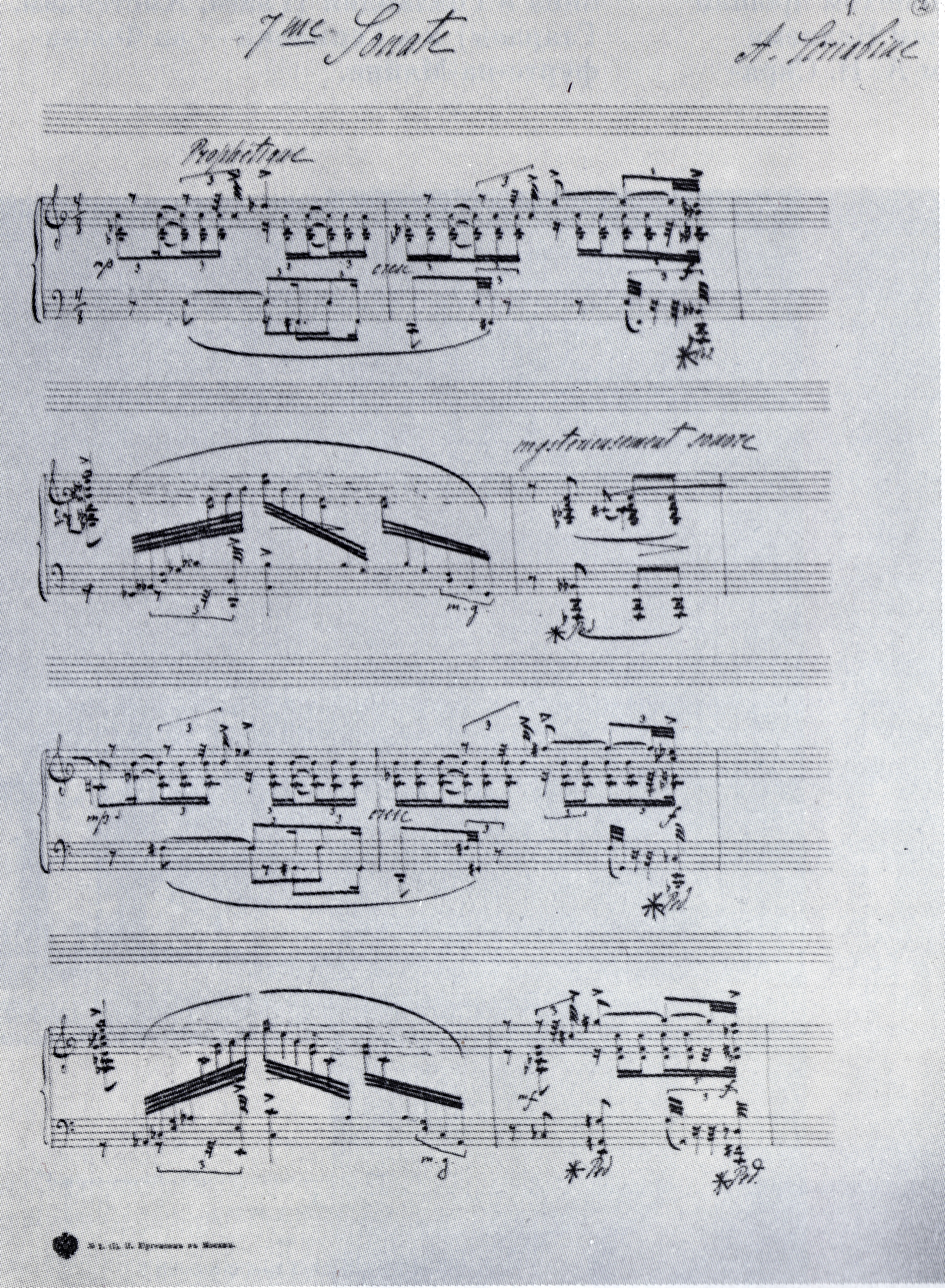 ill. 5) 1st page from Manuscript of Sonata 7